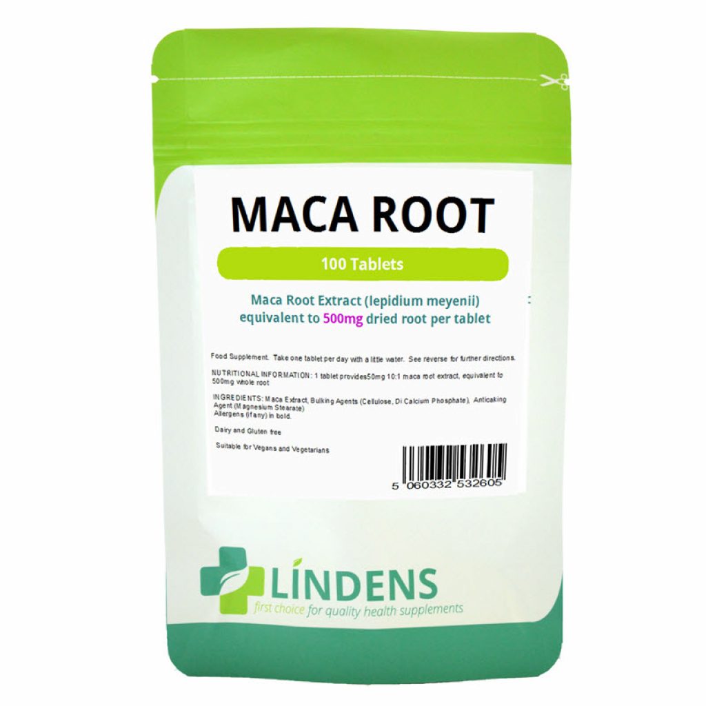 Maca for Fertility 500mg - 100 Tablets - Zoom Baby