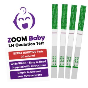 40 EXTRA-SENSITIVE Ovulation Tests + 10 Pregnancy Tests