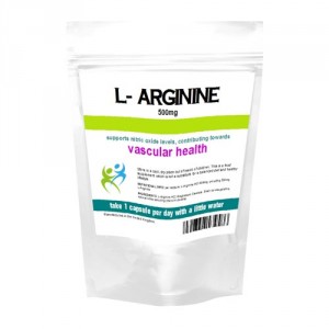 L-Arginine Capsules – 500mg – (100 Capsules)