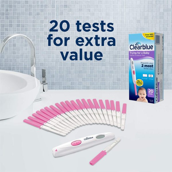 Clearblue Digital Ovulation Tests - 20 Pack - Image 7