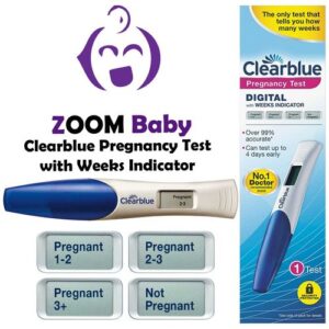 Clearblue Digital Pregnancy Test with Weeks Indicator