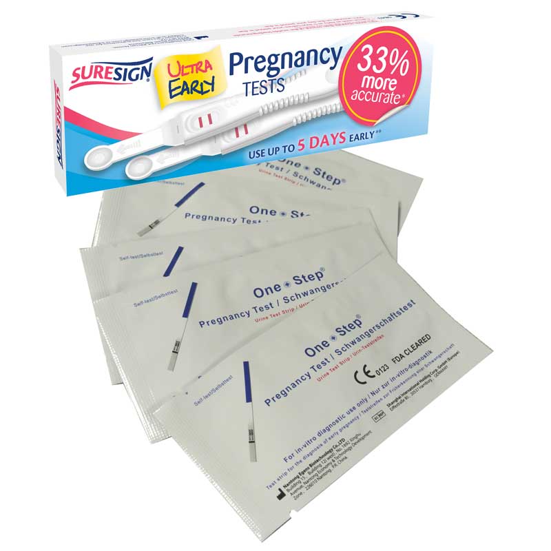 Suresign Ultra Early Pregnancy Tests - Bundle 1
