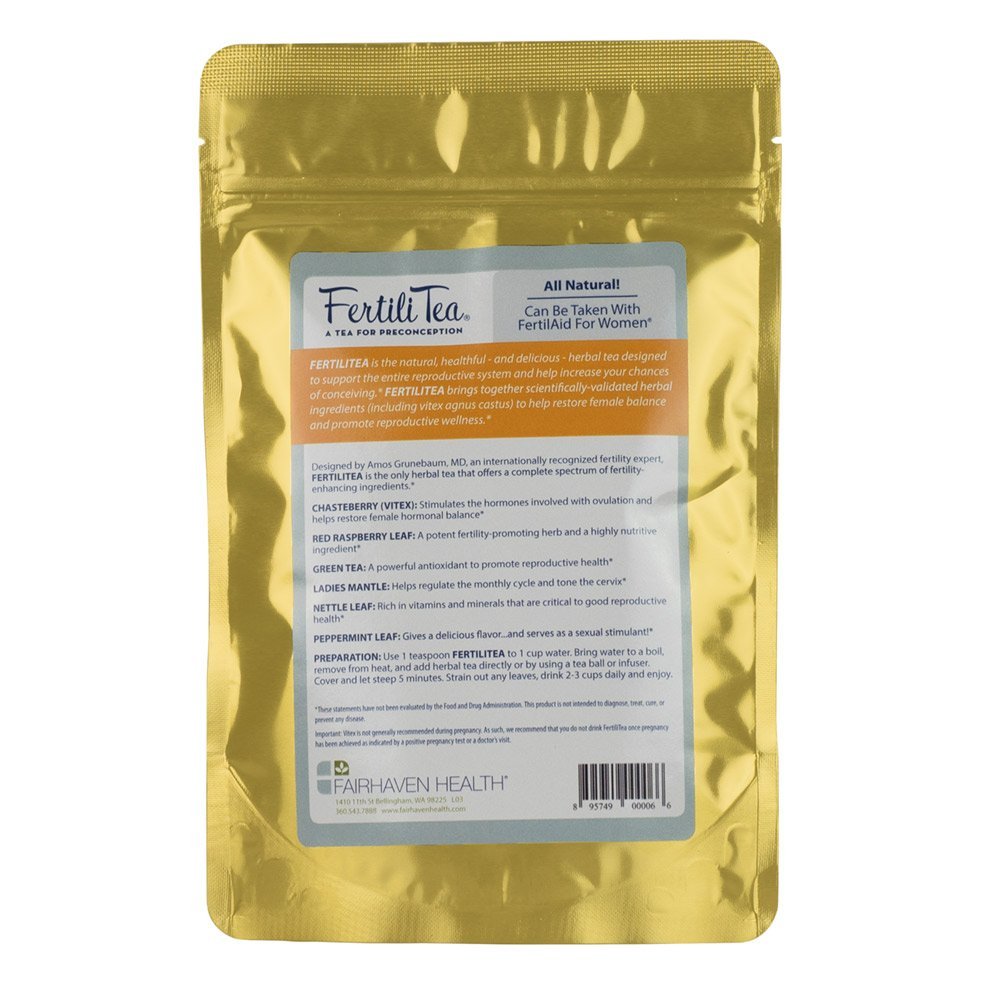 FertiliTea: Fertility Tea, 60 Servings, Contains Agnus Castus