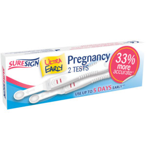 Suresign Ultra Early Pregnancy Tests - 2 Pack