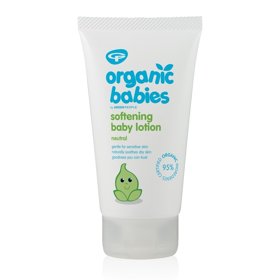 Organic Babies Softening Baby Lotion - Scent Free 150ml