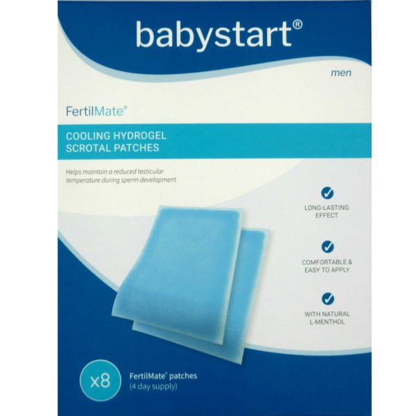 Scrotum Cooling Patch FertilMate® Pack of 8