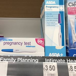 Asda Pregnancy Test