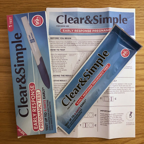 Clear & Simple Pregnancy Test Review