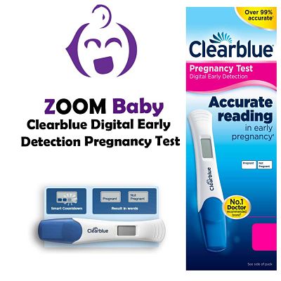clearblue digital early detection pregnancy test