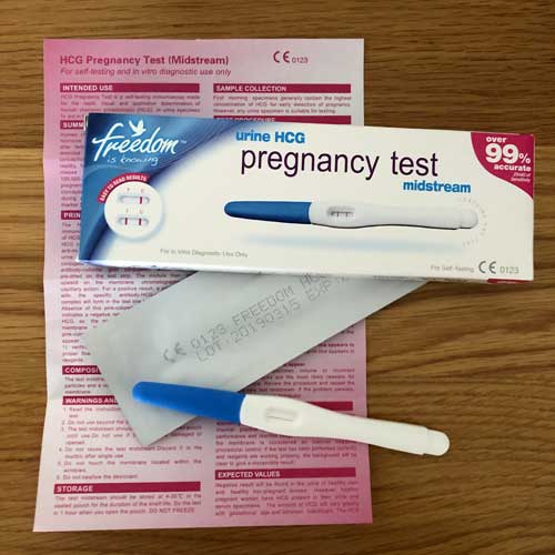 freedom pregnancy test review