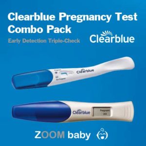 clearblue double chack and date pregnancy test